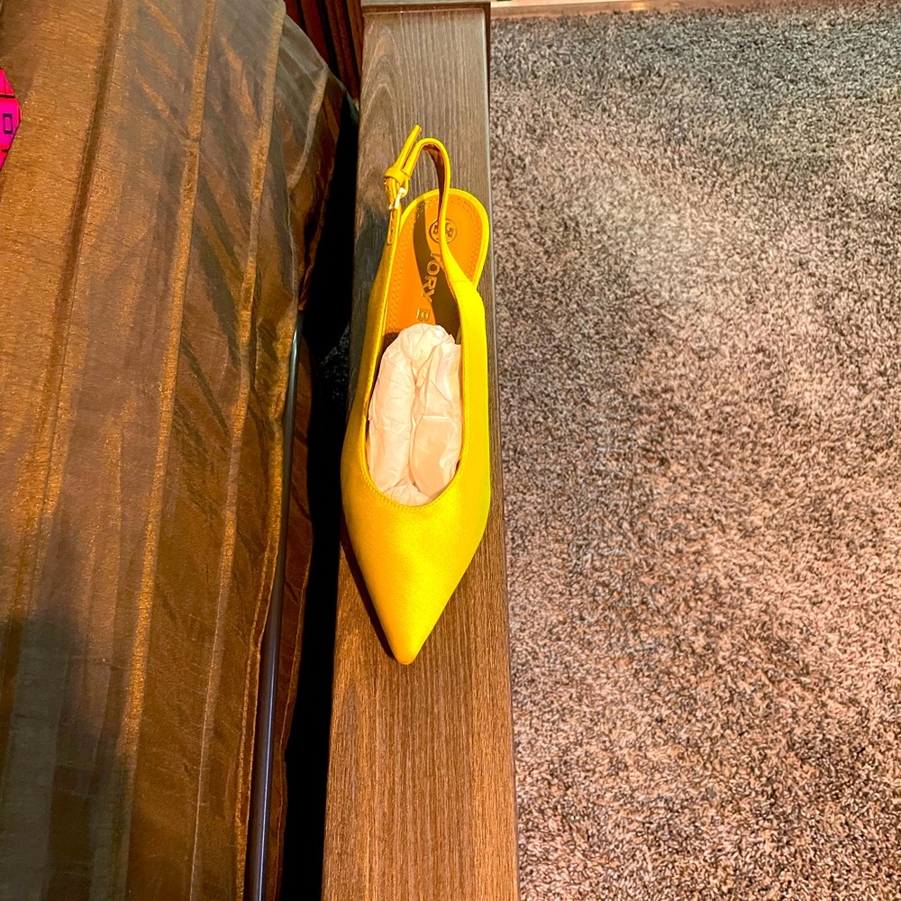 Tory Burch Slingbacks Satin